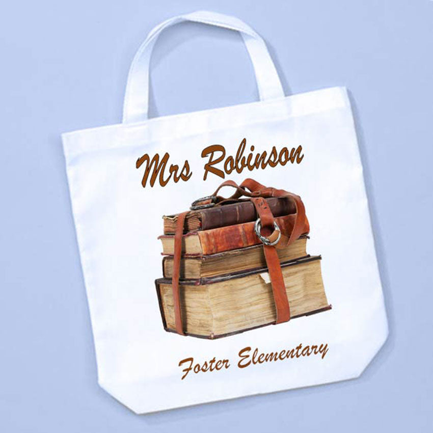 Custom book shops bags